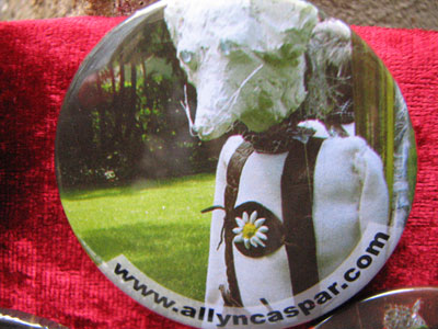 Button mit Mausmarionette